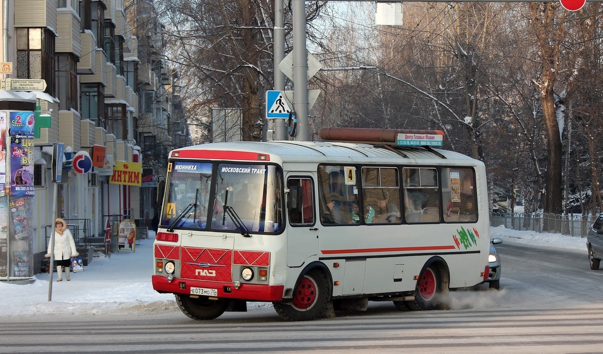 Томская область, ПАЗ-32054 № Е 073 МО 70