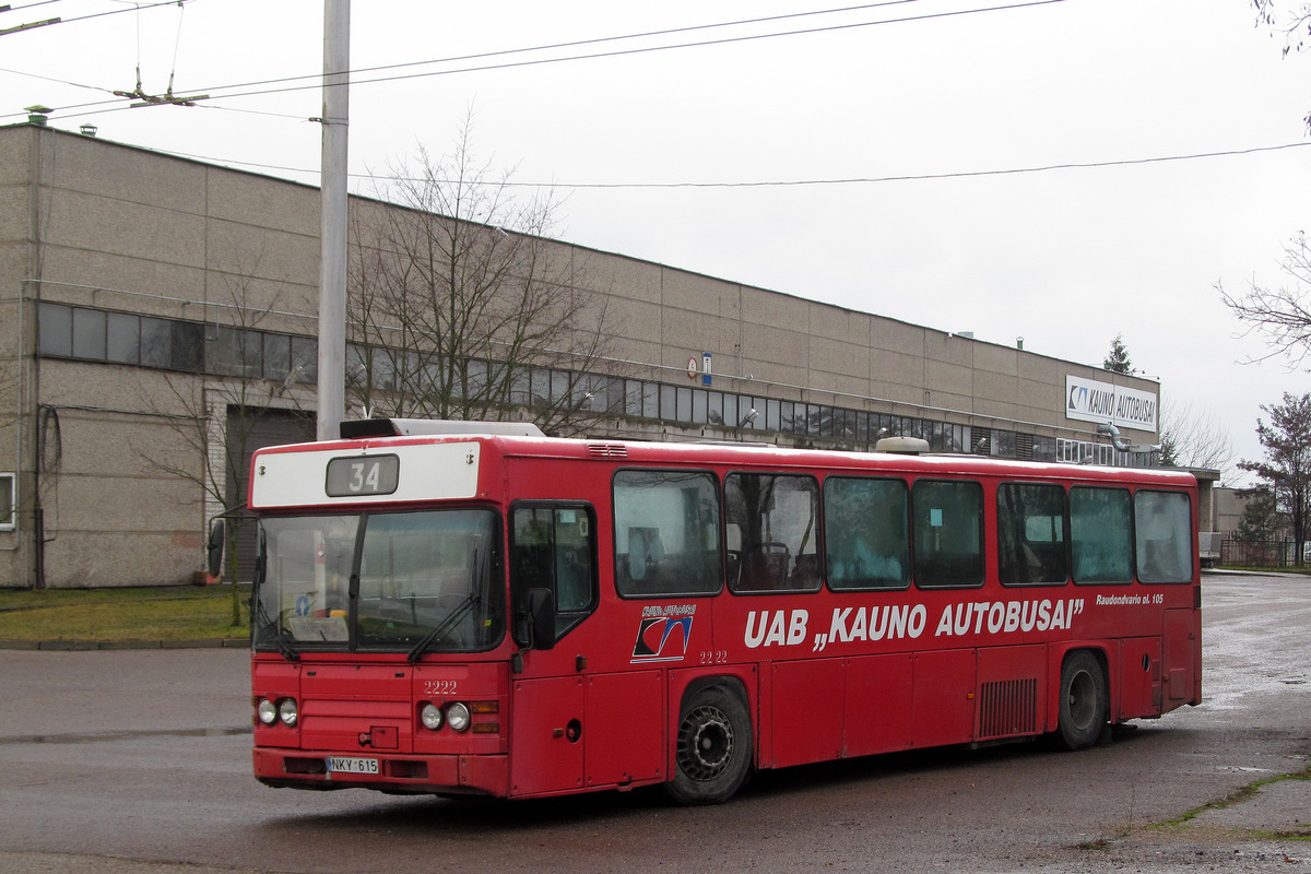 Литва, Scania CN112CLB № 222