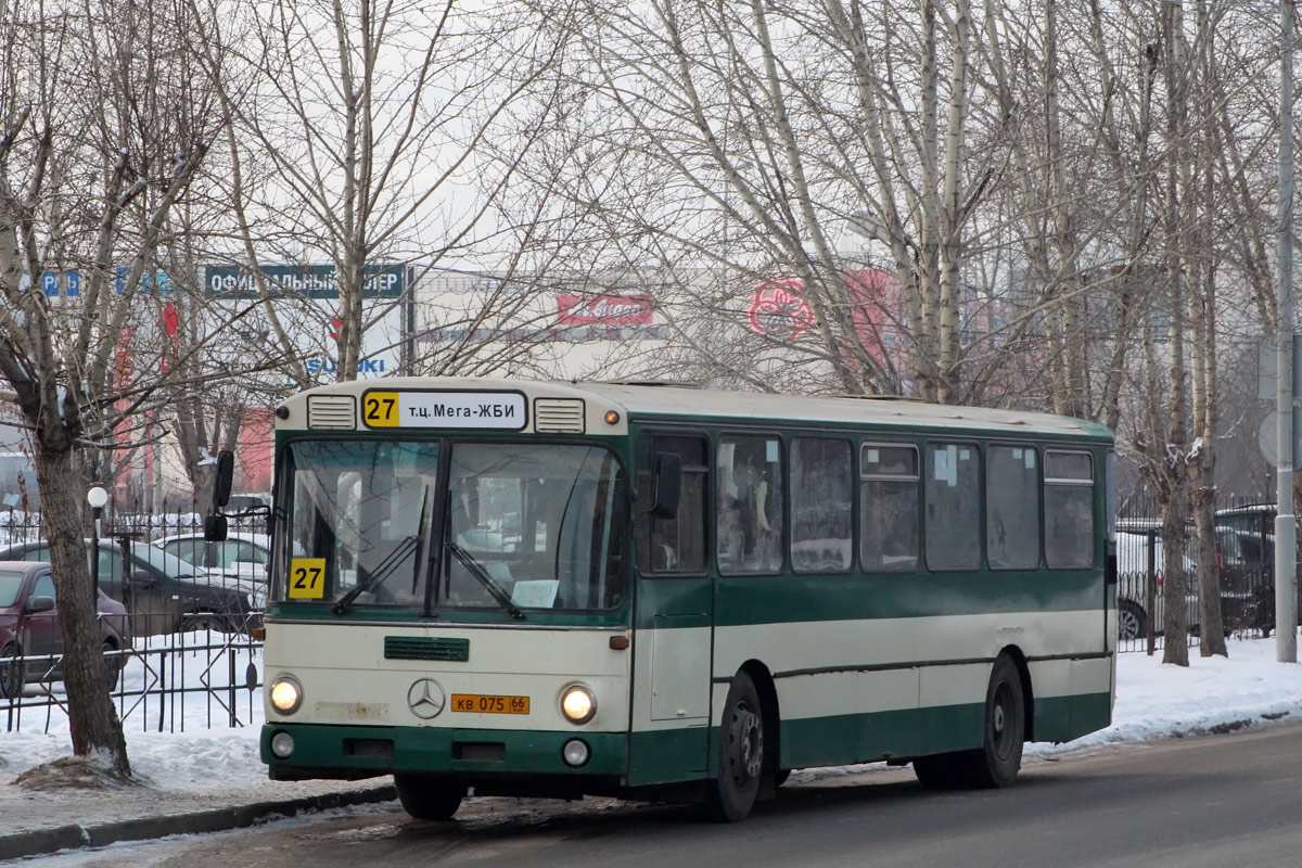 Sverdlovsk region, Mercedes-Benz O305 č. КВ 075 66