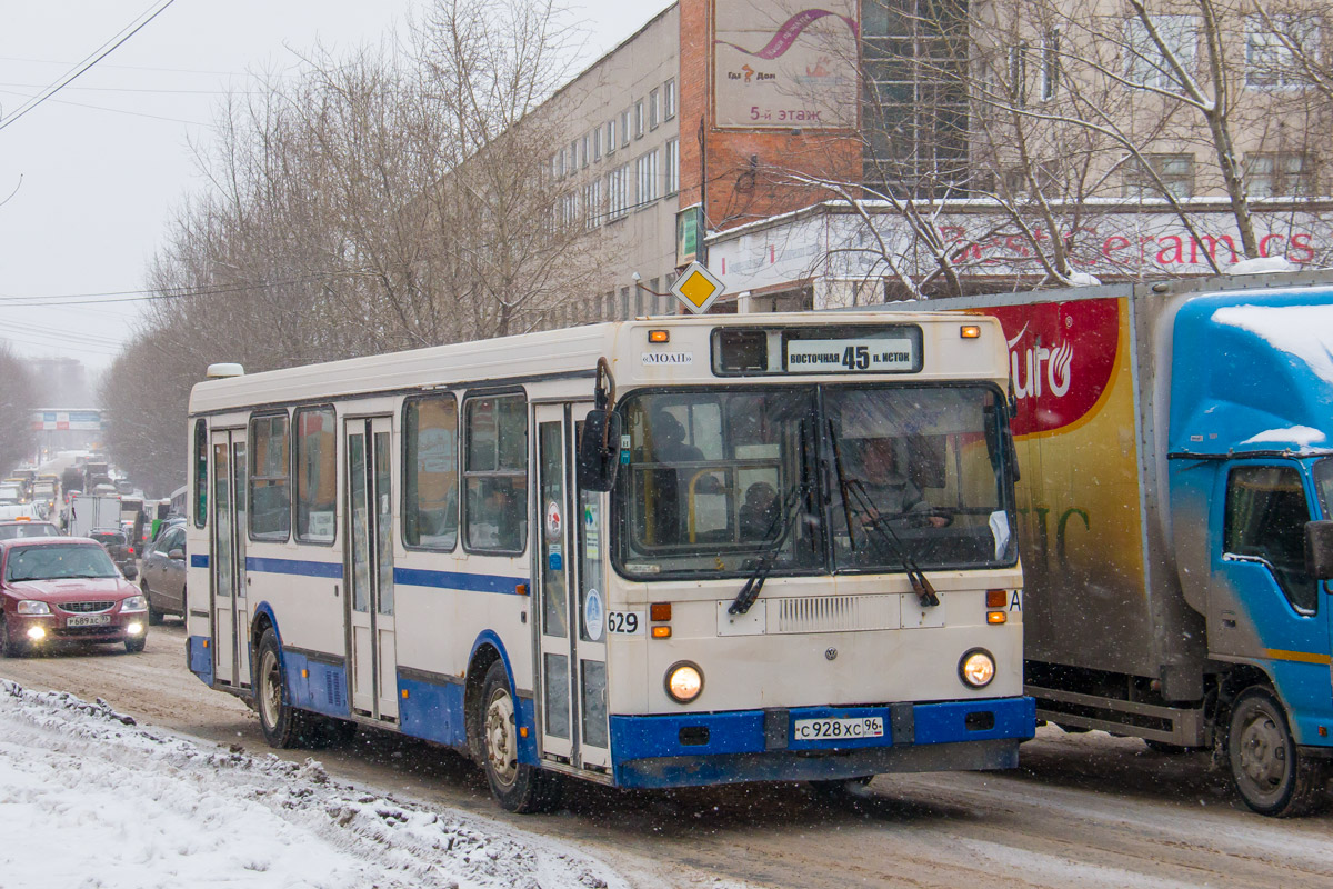 Свердловская область, ЛиАЗ-5256.45 № 629