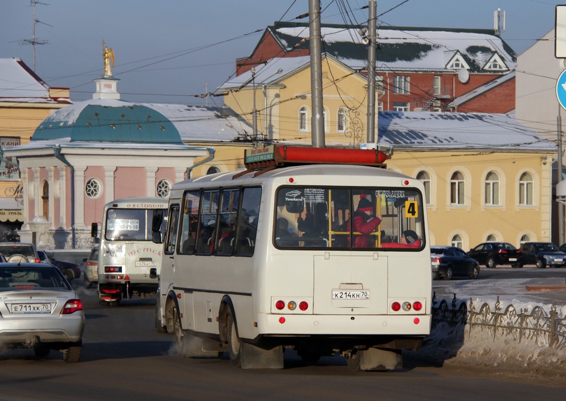 Томская область, ПАЗ-32054 № К 214 КН 70