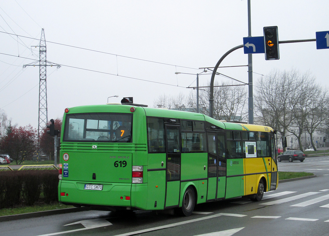 Польша, SOR BN 10.5 № 619