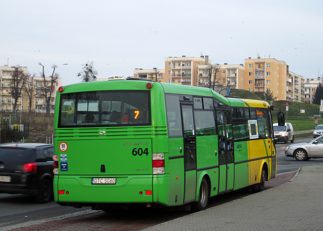 Польша, SOR BN 10.5 № 604