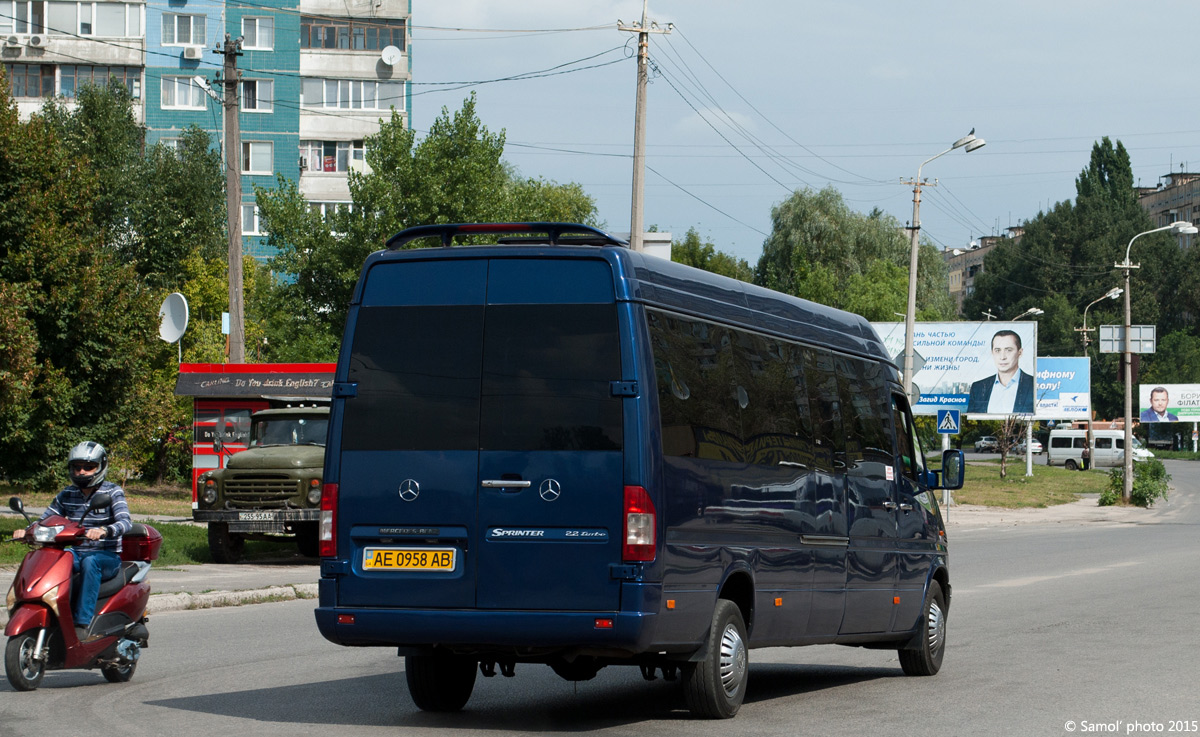 Днепропетровская область, Mercedes-Benz Sprinter W903 313CDI № AE 0958 AB