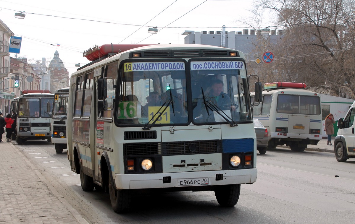 Томская область, ПАЗ-32054 № Е 966 РС 70