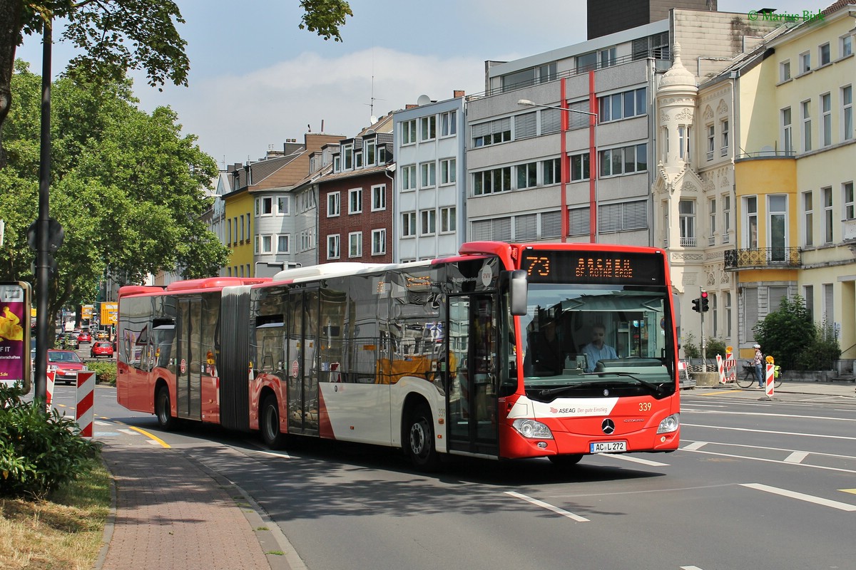 Северный Рейн-Вестфалия, Mercedes-Benz Citaro C2 G № 339