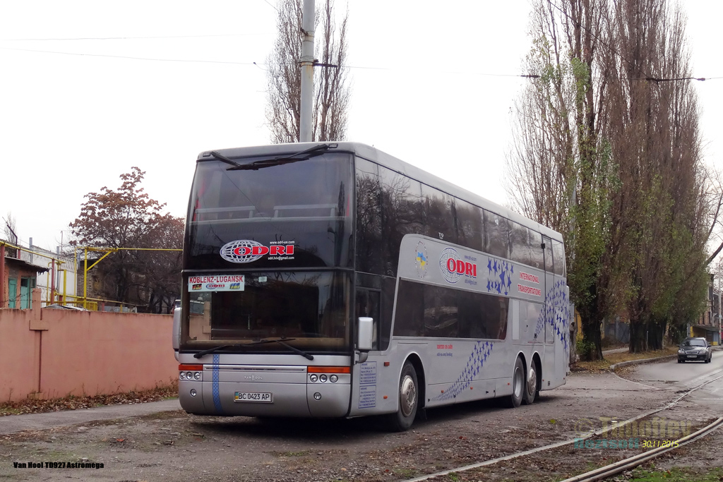 Львовская область, Van Hool TD927 Astromega № BC 0423 AP