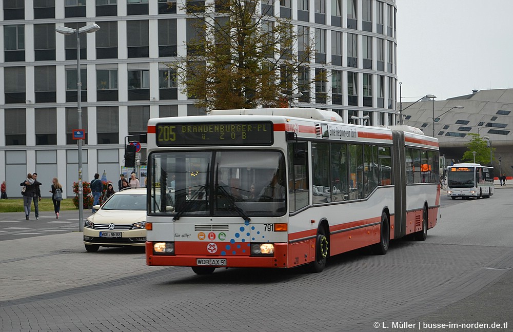 Нижняя Саксония, Mercedes-Benz O405GN2 № 791