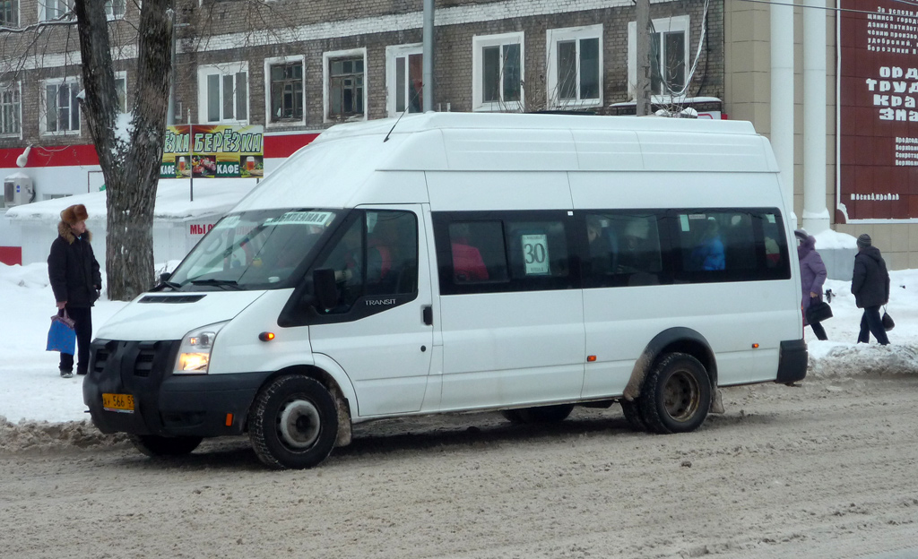 Пермский край, Нижегородец-222708  (Ford Transit) № АУ 566 59