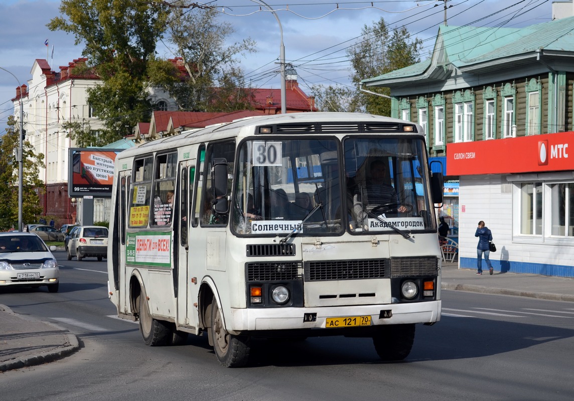 Томская область, ПАЗ-32051-110 № АС 121 70