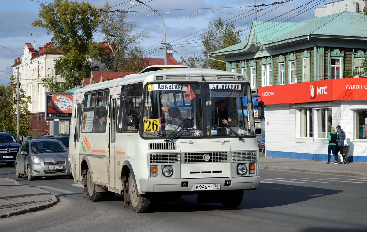 Томская область, ПАЗ-32054 № Е 946 УТ 70