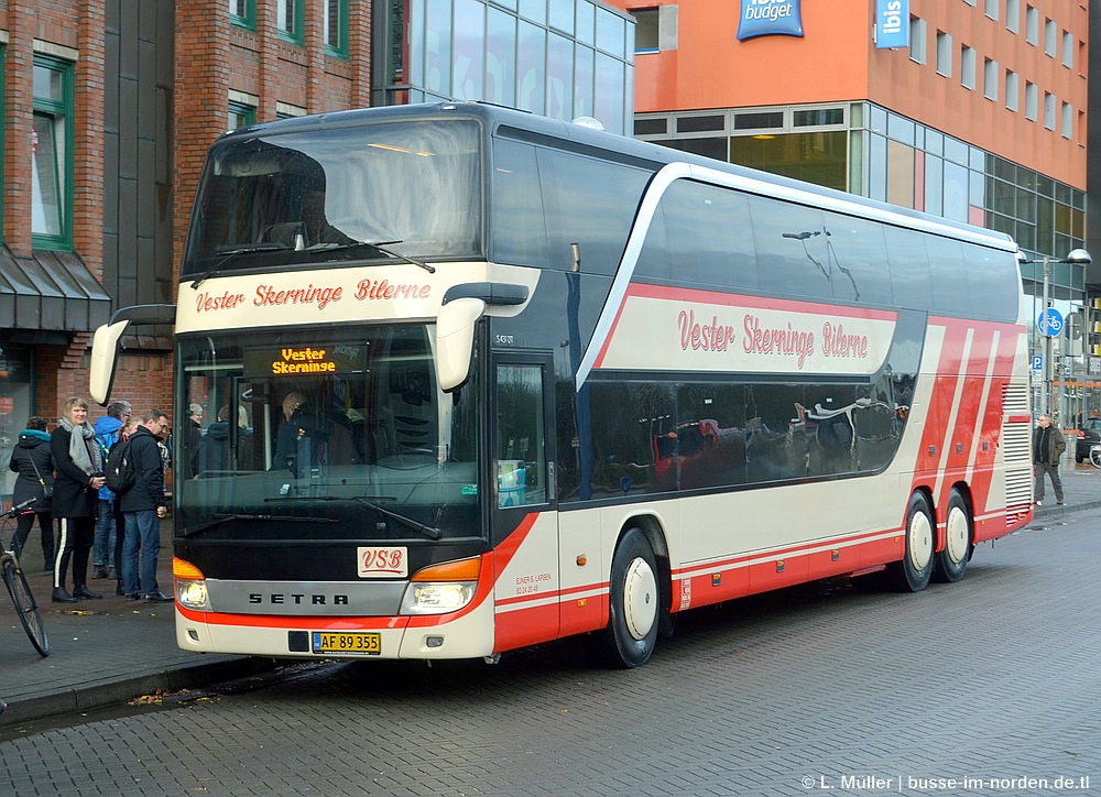 Дания, Setra S431DT № AF 89 355