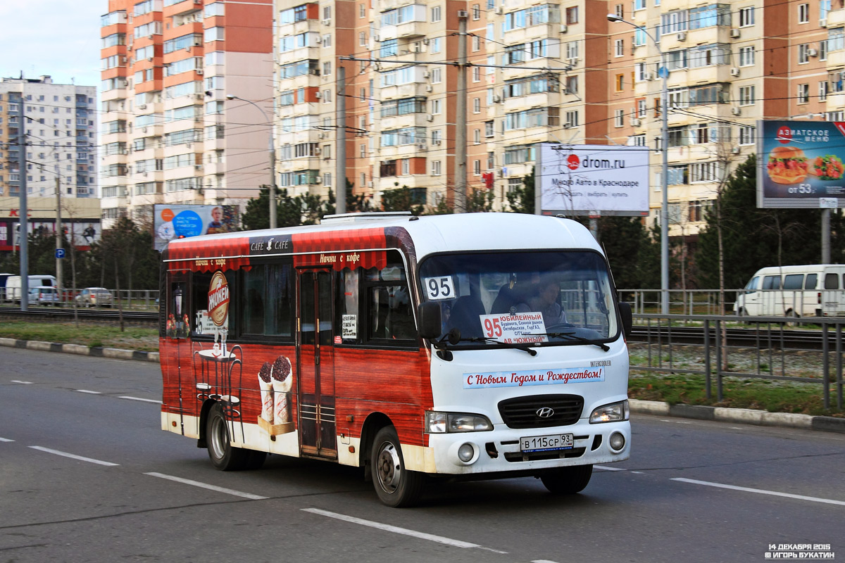 Краснодарский край, Hyundai County LWB C11 (ТагАЗ) № В 115 СР 93