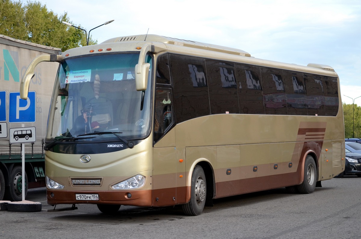 Novosibirsk region, King Long XMQ6127C # С 970 РК 154 — Photo — Bus  Transport