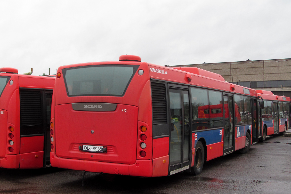 Норвегия, Scania OmniCity II № 561