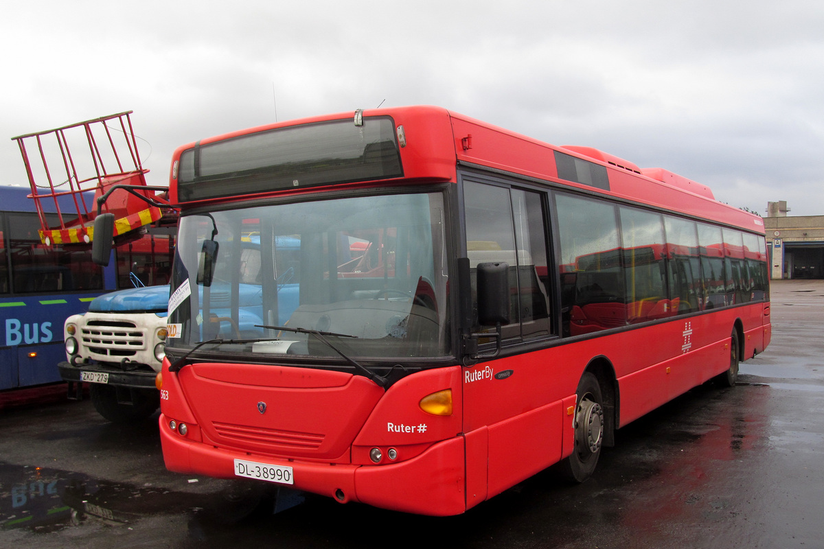 Норвегия, Scania OmniCity II № 563