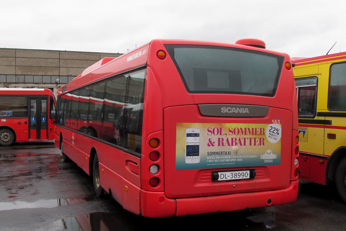 Norway, Scania OmniCity II Nr. 563