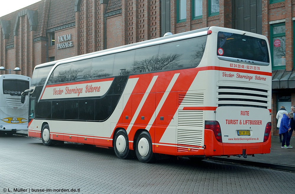 Дания, Setra S431DT № AF 89 355