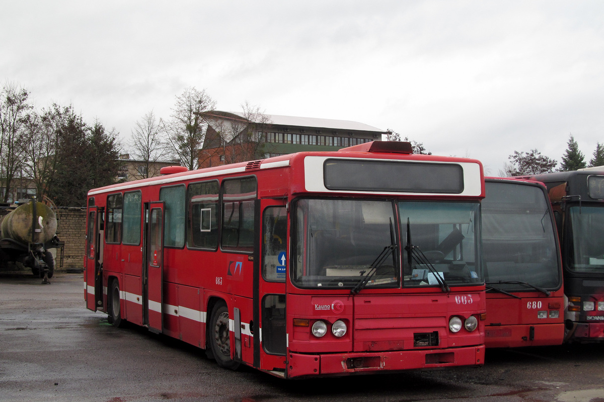 Литва, Scania CN113CLB № 663