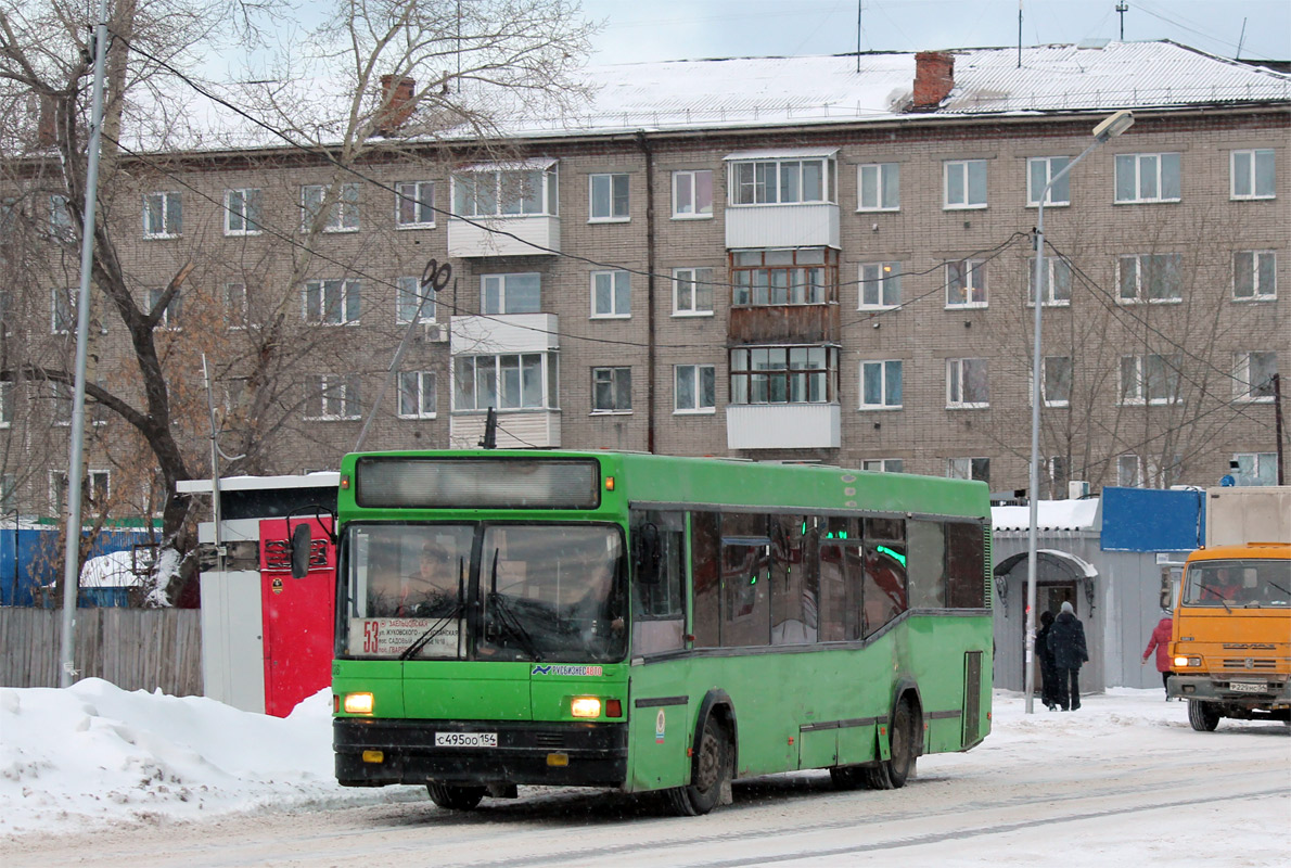 Новосибирская область, МАЗ-104.021 № С 495 ОО 154