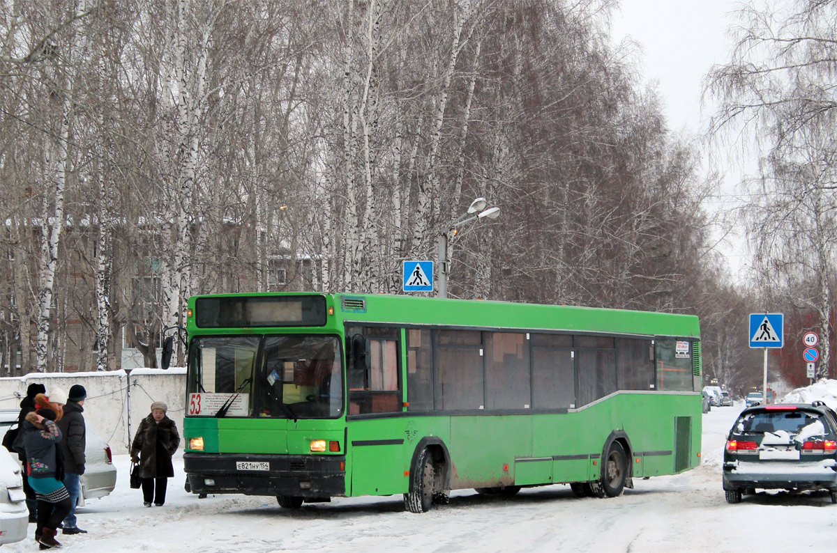 Новосибирская область, МАЗ-104.021 № Е 821 НУ 154