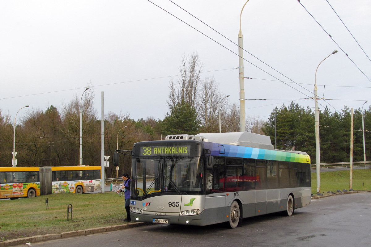 Литва, Solaris Urbino III 12 CNG № 955