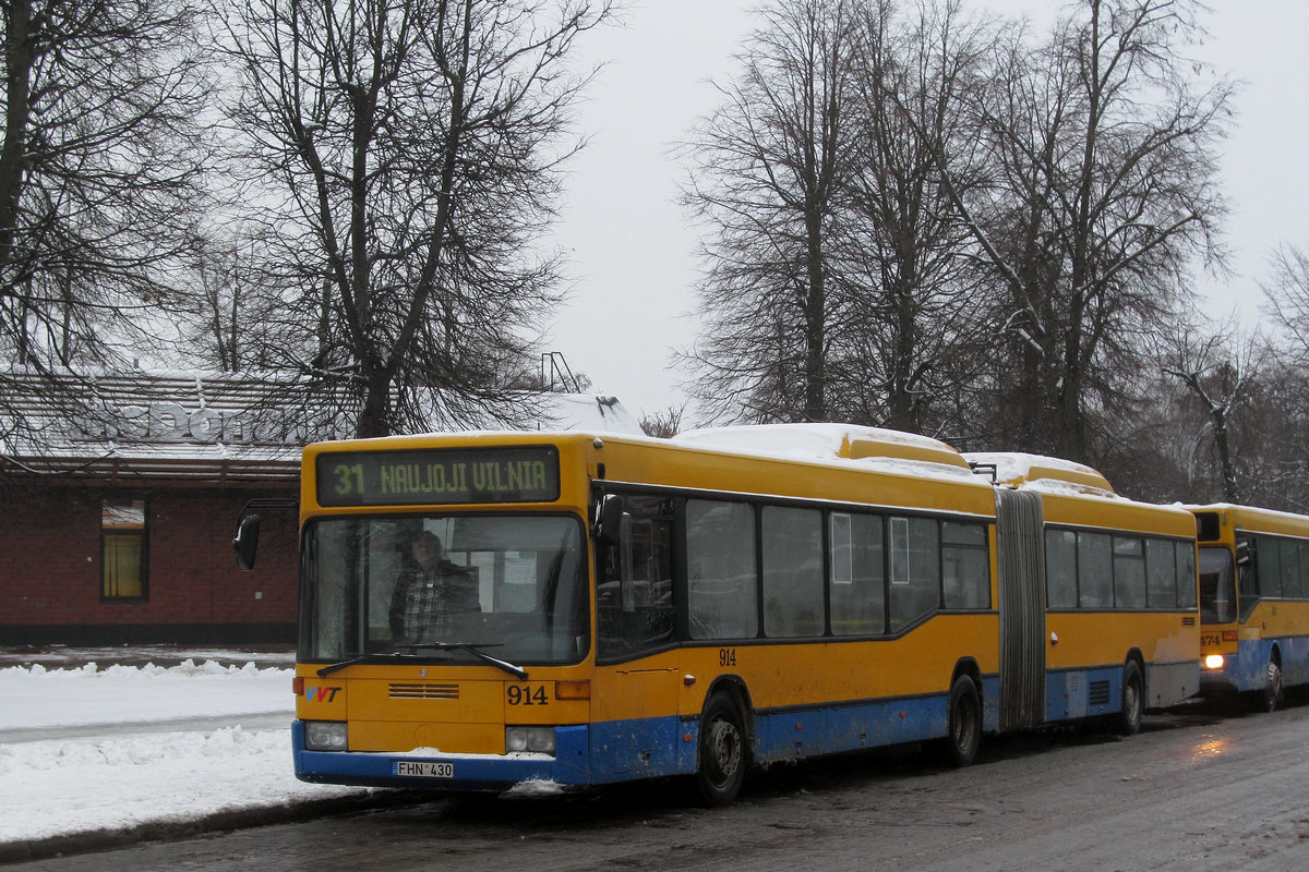 Lithuania, Mercedes-Benz O405GN2 CNG # 914