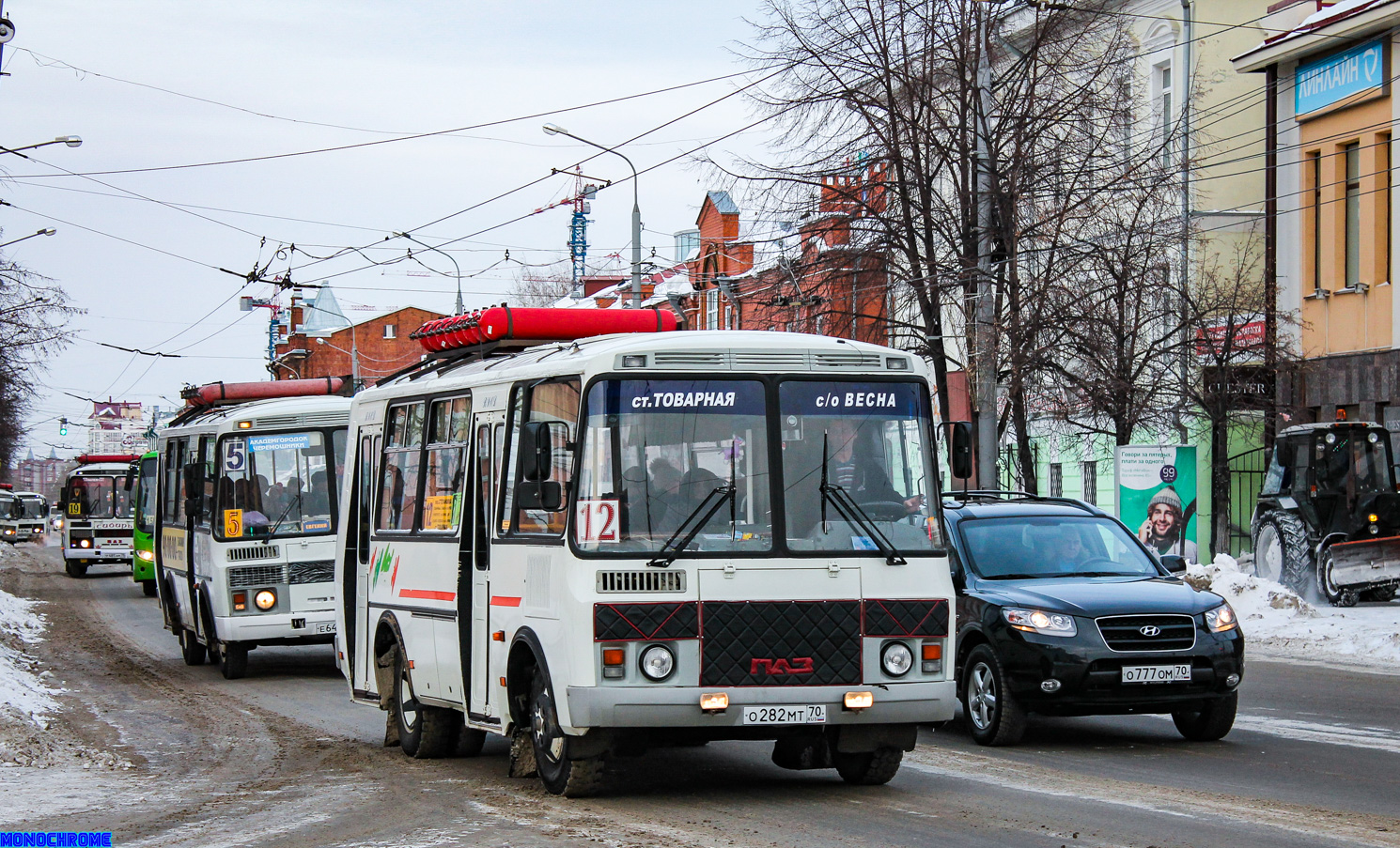 Томская область, ПАЗ-32054 № О 282 МТ 70