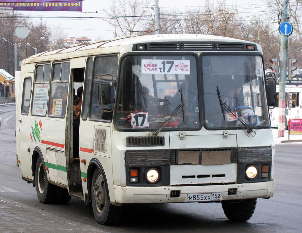 Нижегородская область, ПАЗ-32053 № М 855 ХХ 152