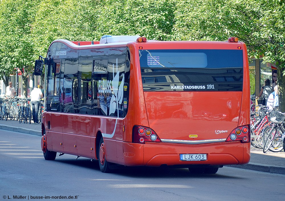 Швеция, Optare Solo № 191