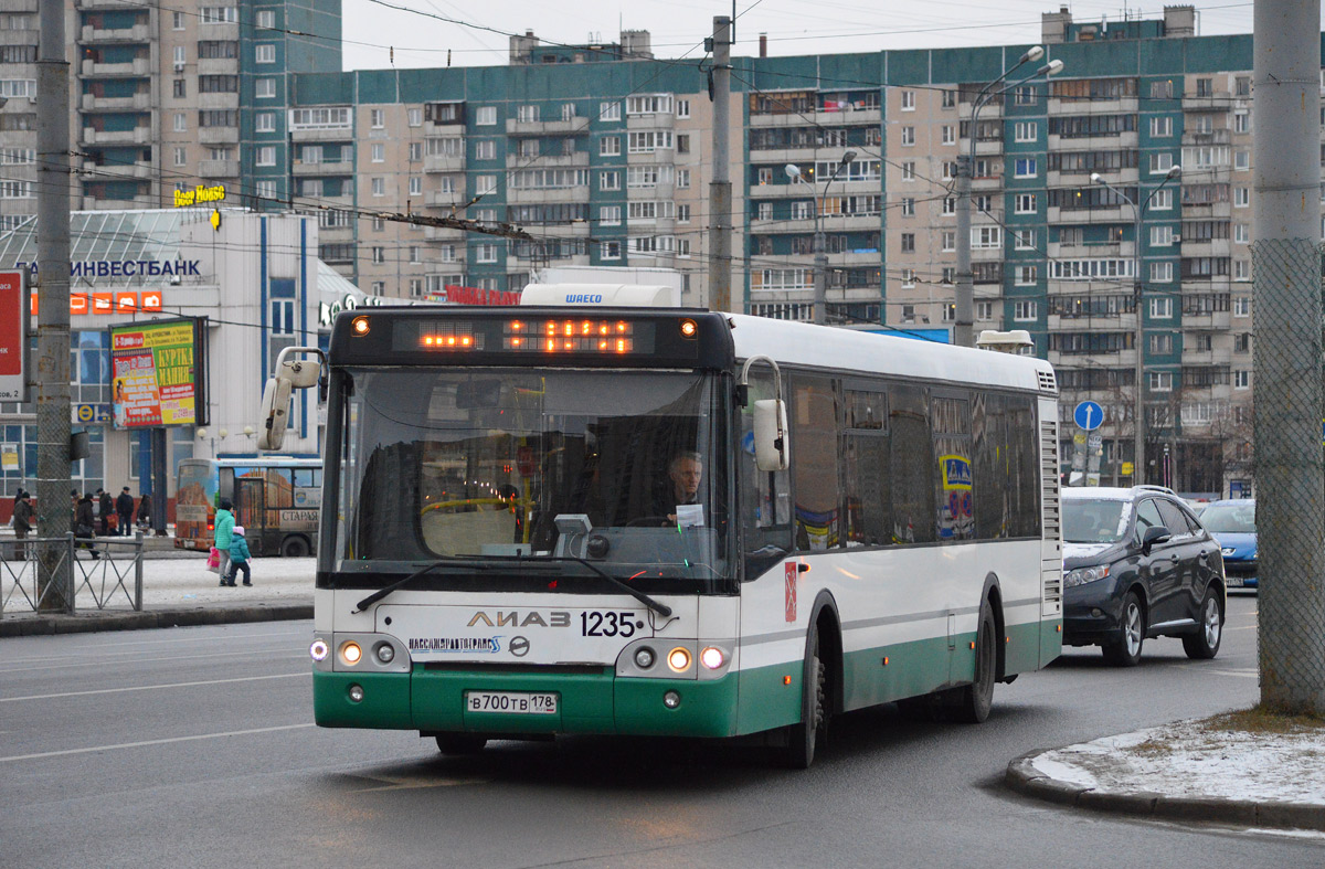 Санкт-Петербург, ЛиАЗ-5292.60 № 1235