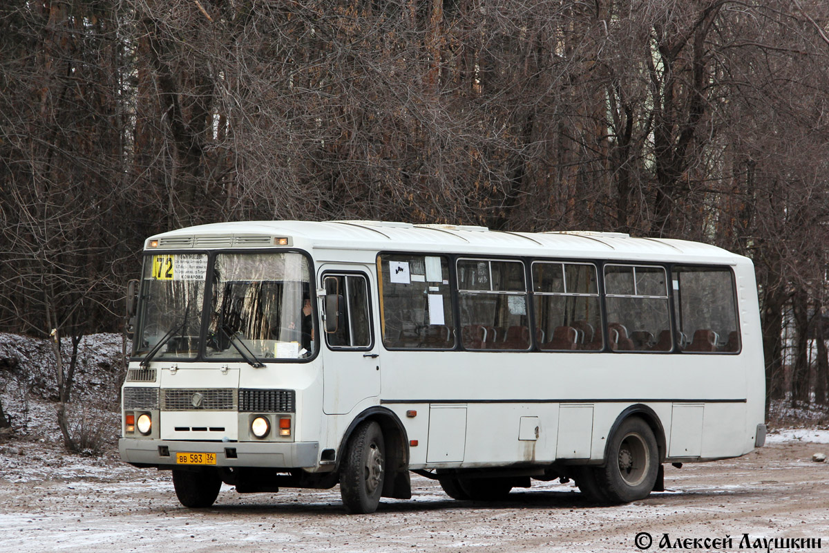 Воронежская область, ПАЗ-4234 № ВВ 583 36