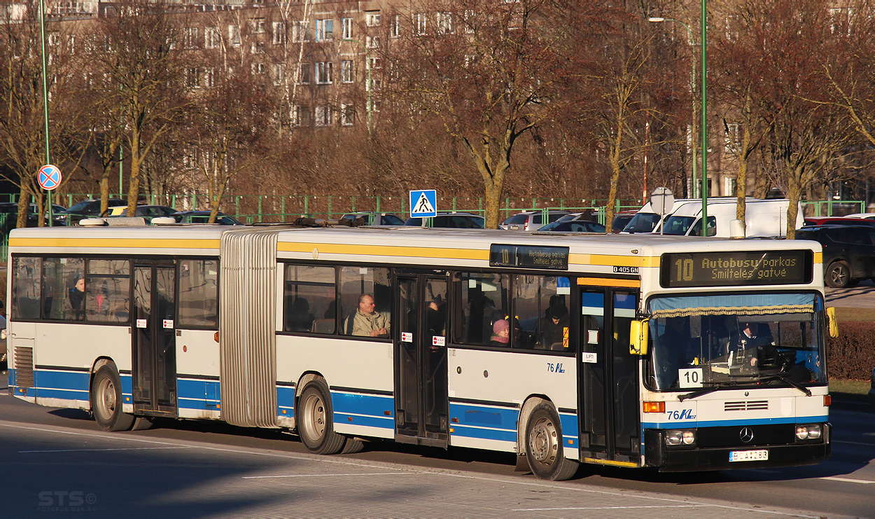 Литва, Mercedes-Benz O405GN № 76