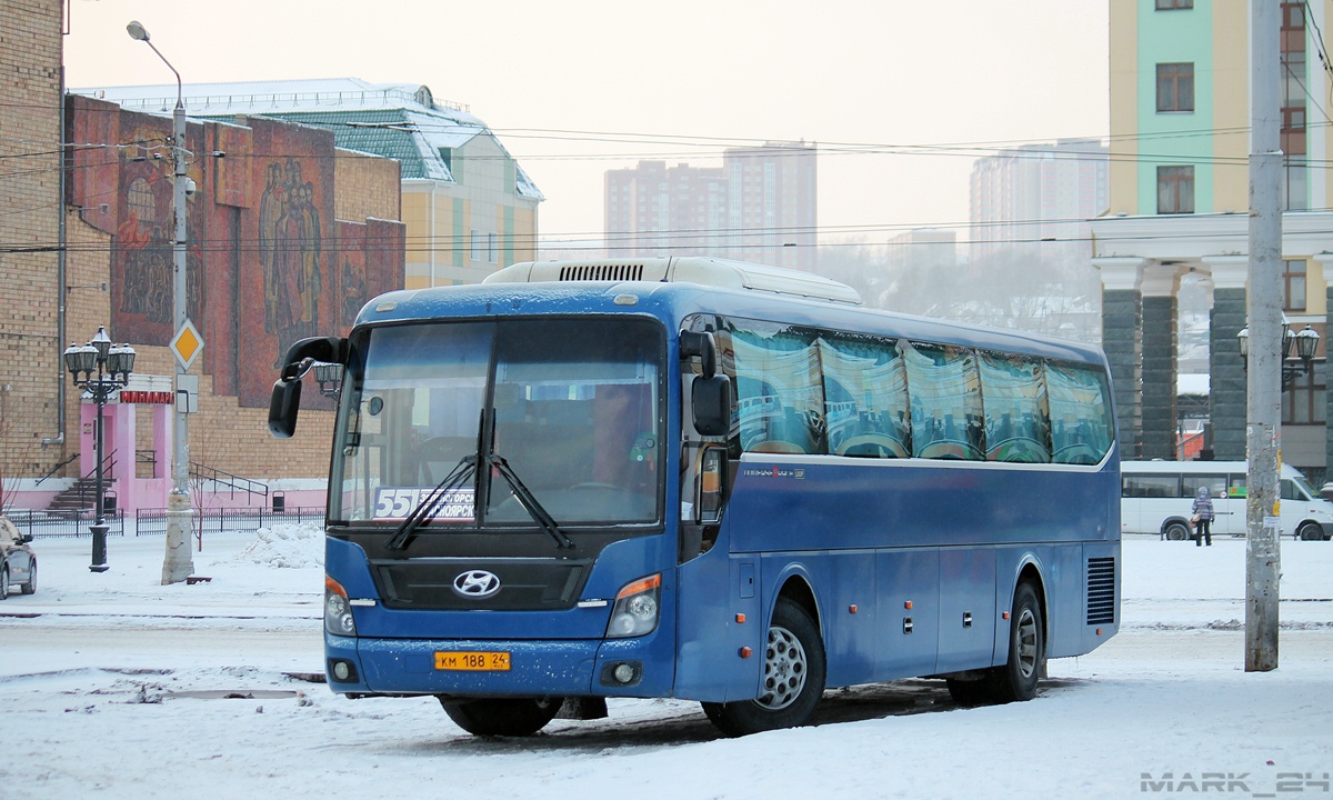 Красноярский край, Hyundai Universe Space Luxury № КМ 188 24