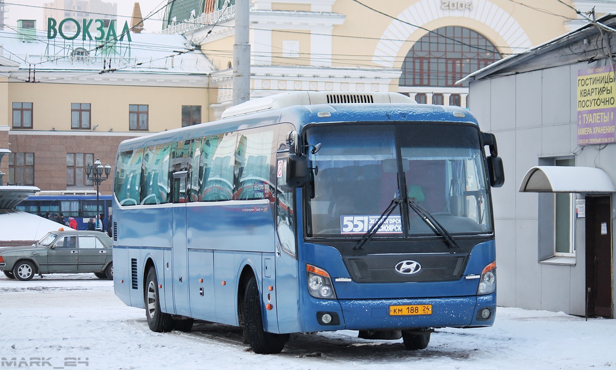 Krasnoyarsk region, Hyundai Universe Space Luxury # КМ 188 24