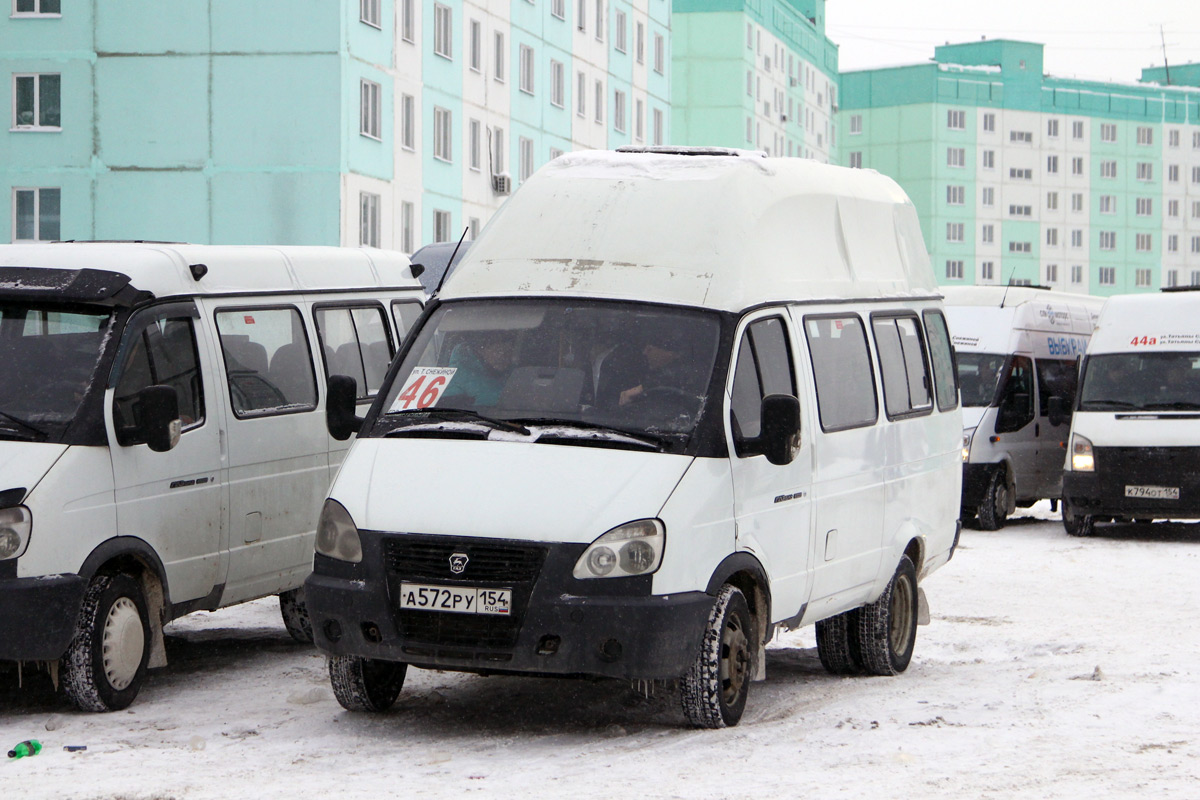 Novosibirsk region, Luidor-225000 (GAZ-322133) Nr. А 572 РУ 154
