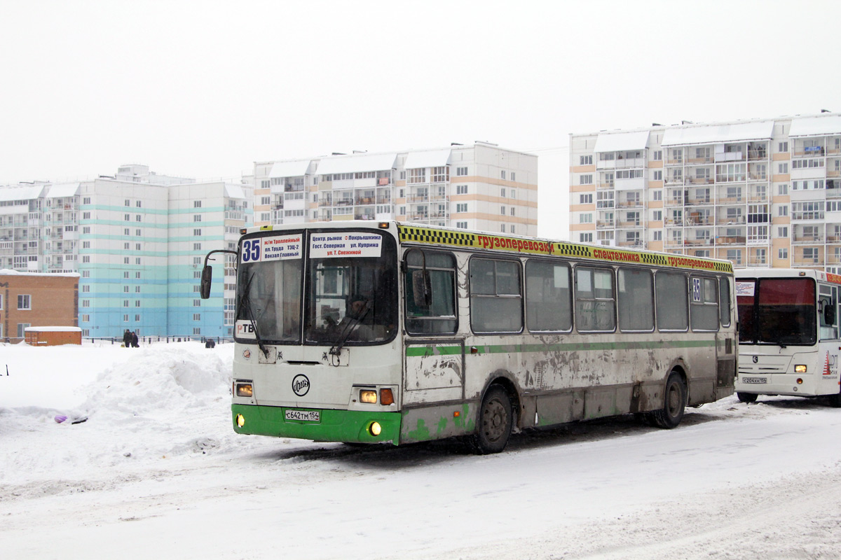 Новосибирская область, ЛиАЗ-5256.45 № С 642 ТМ 154