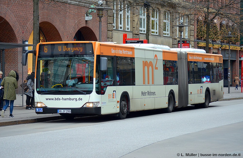 Гамбург, Mercedes-Benz O530G Citaro facelift G № 7905