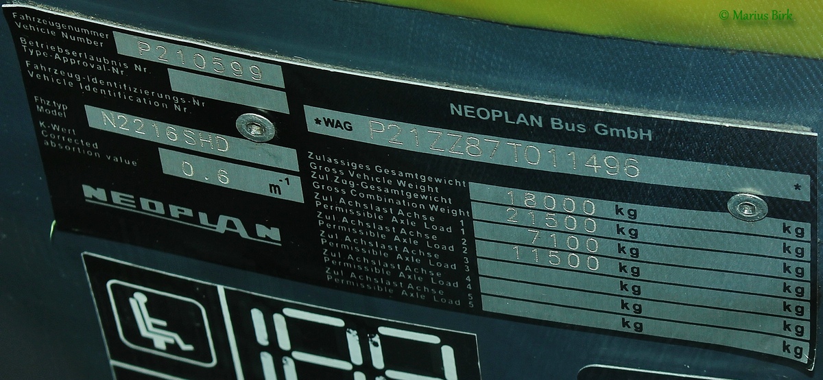 Греция, Neoplan P21 N2216SHD Tourliner № IZX-8060