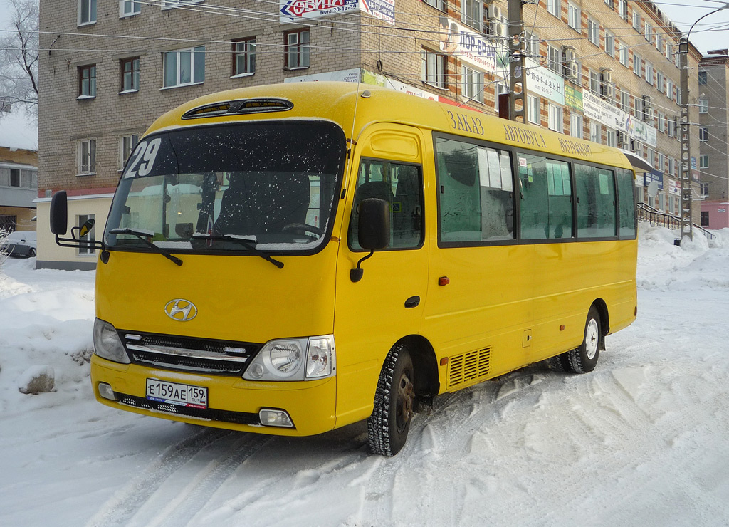 Пермский край, Hyundai County Kuzbass № Е 159 АЕ 159