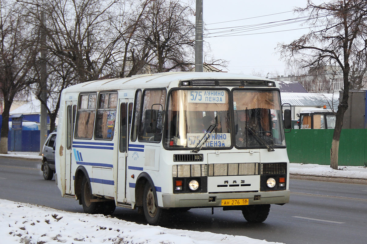 Пензенская область, ПАЗ-32054 № АН 276 58