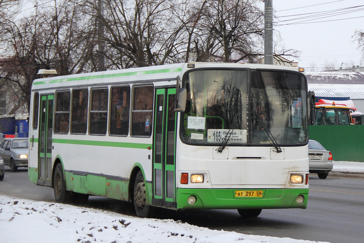 Пензенская область, ЛиАЗ-5256.45-01 № АТ 397 58