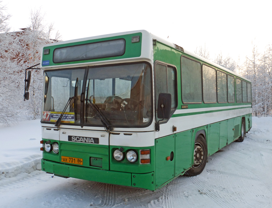 Ханты-Мансийский АО, Scania CN113CLB № АХ 731 86