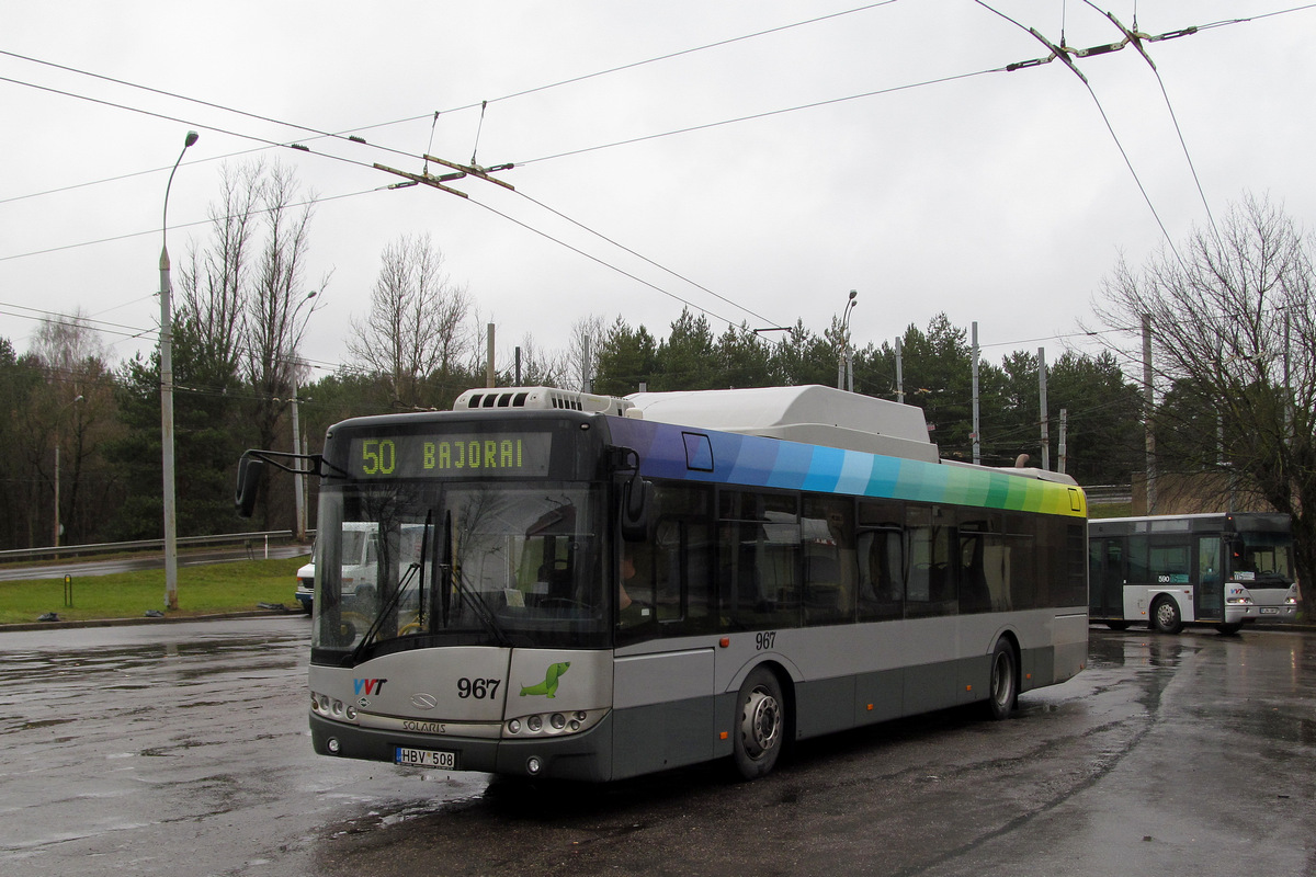 Литва, Solaris Urbino III 12 CNG № 967