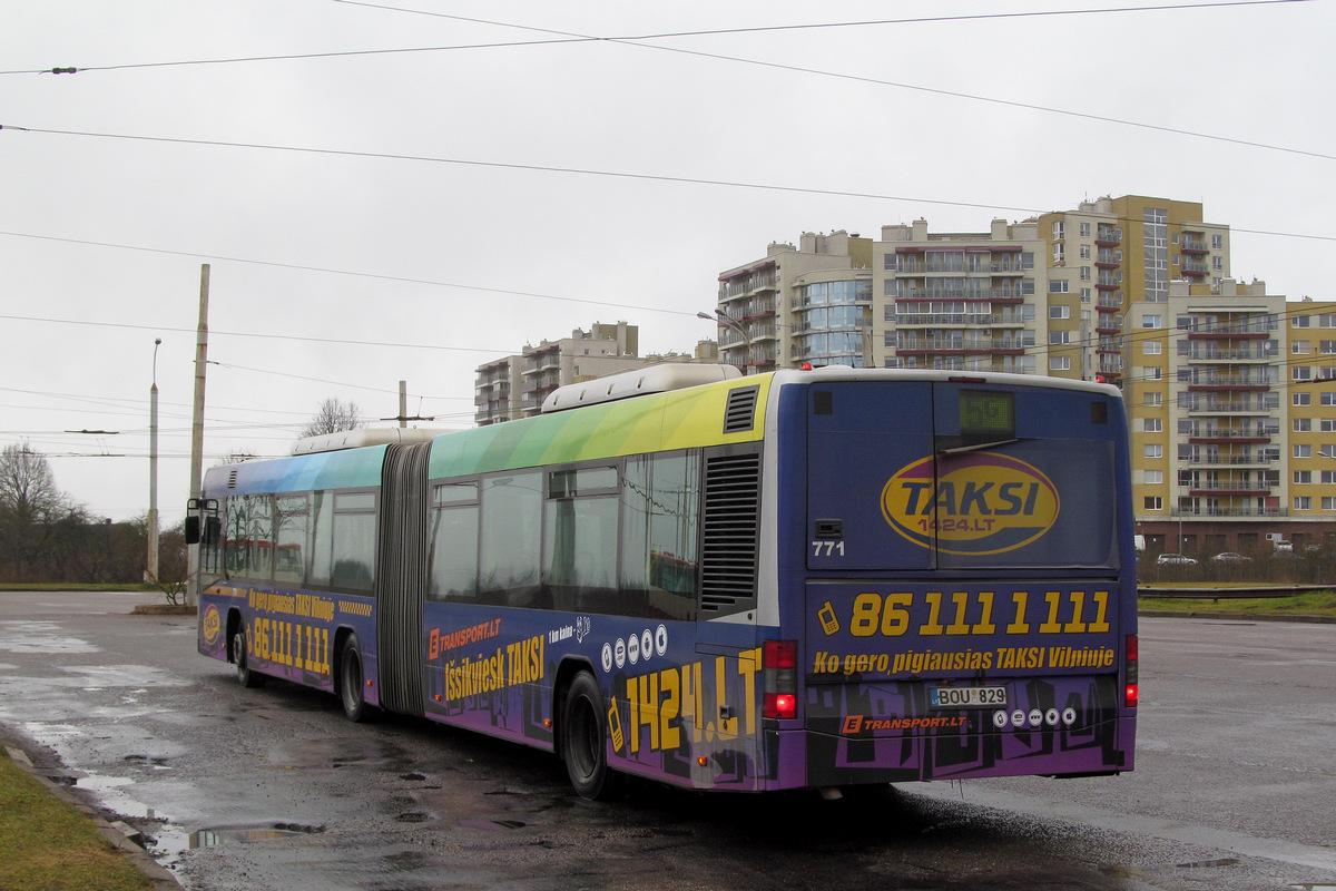 Литва, Volvo 7700A № 771