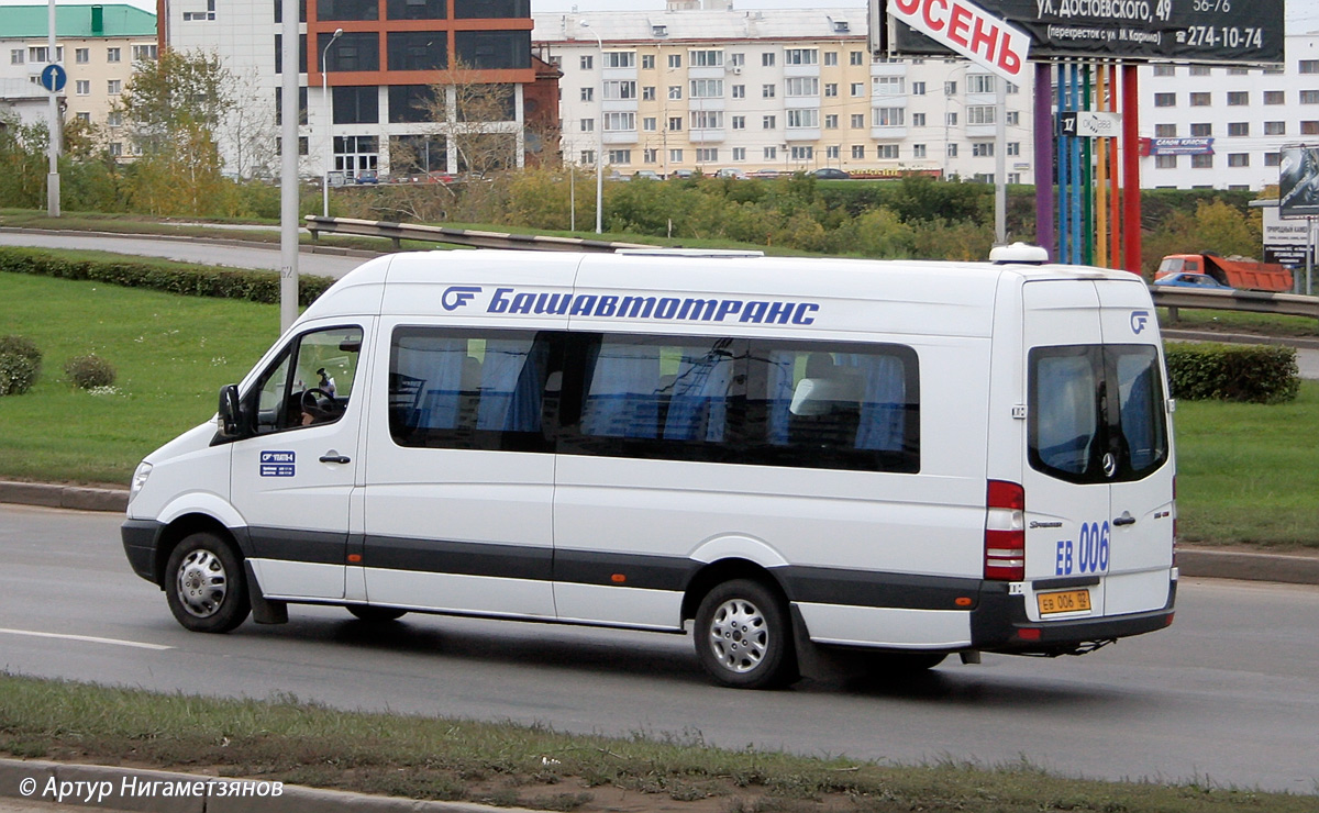 Башкортостан, 223625 (Mercedes-Benz Sprinter 515CDI) № ЕВ 006 02