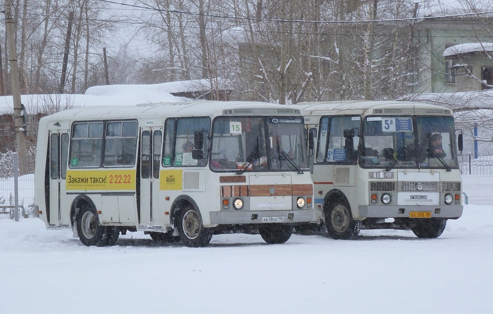 Свердловская область, ПАЗ-32054 № А 678 ХЕ 196