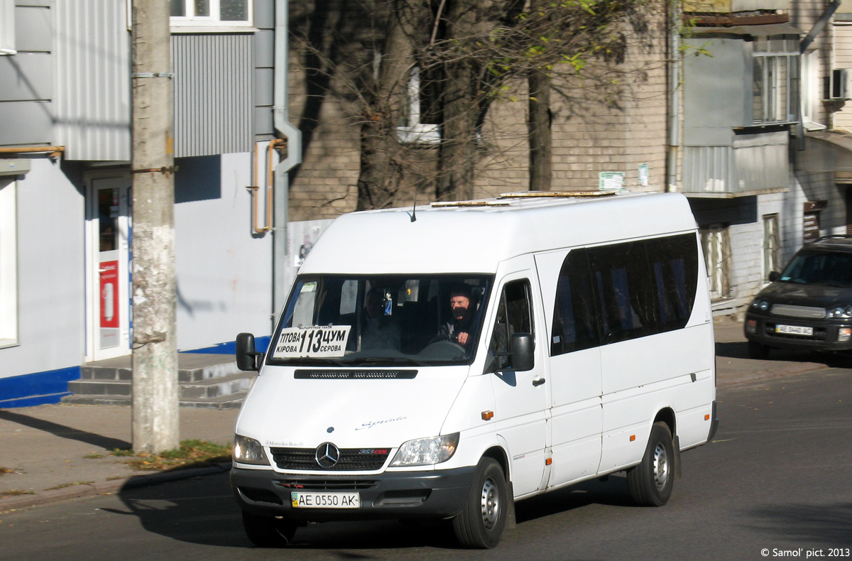 Днепропетровская область, Mercedes-Benz Sprinter W903 313CDI № AE 0550 AK