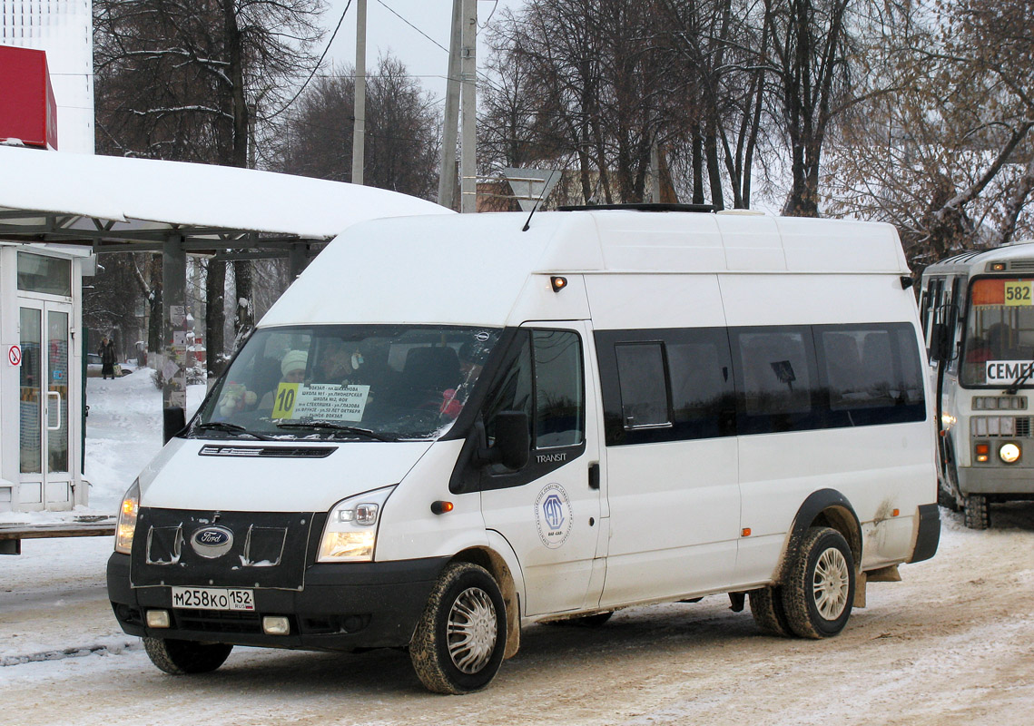 Nizhegorodskaya region, Sollers Bus B-BF (Ford Transit) # М 258 КО 152