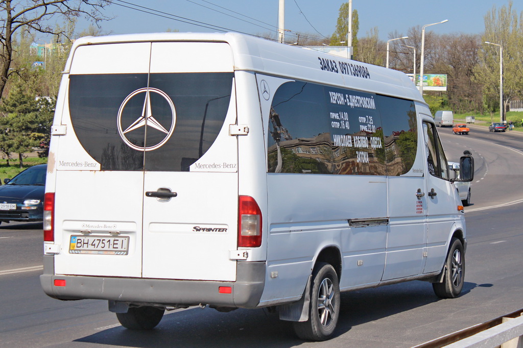 Одесская область, Mercedes-Benz Sprinter W903 308CDI № BH 4751 EI